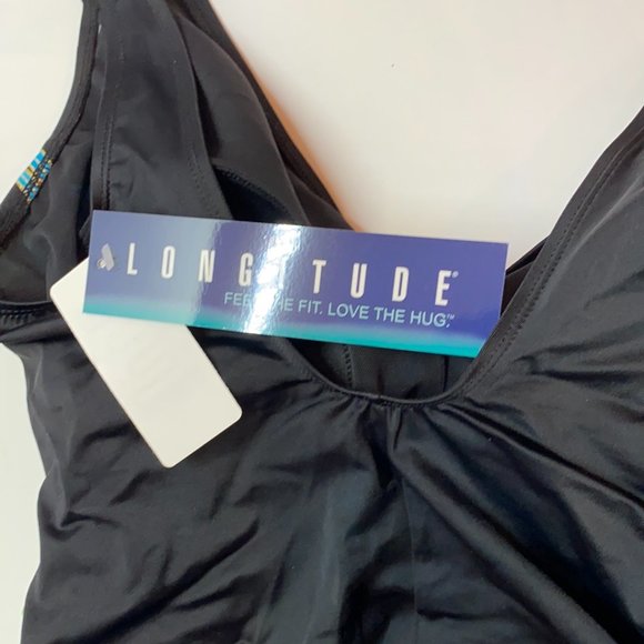 NWT Longitude Tassel Surplice One Piece Swimsuit - Picture 5 of 5